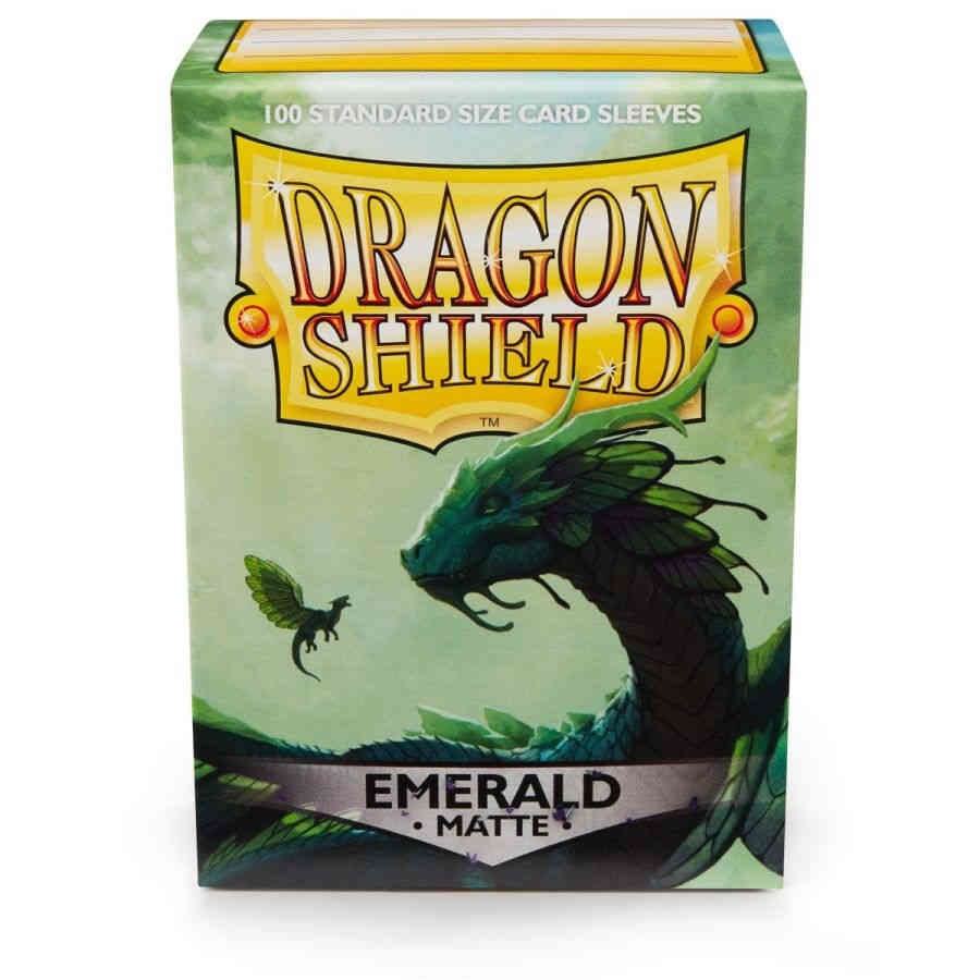 Dragon Shield: Standard Matte Sleeves - Emerald 100CT