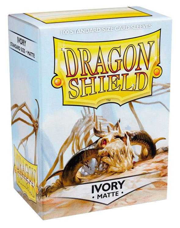 Dragon Shield: Matte Sleeves - Ivory