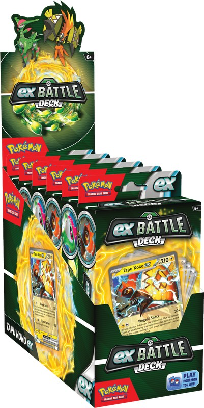 tapu koko booster box Pokemon: Tapu Koko ex Battle Deck – Tako Games & Collectibles