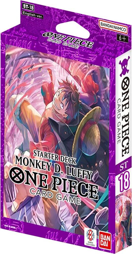 One Piece: Starter Deck 18 - PURPLE Monkey.D.Luffy