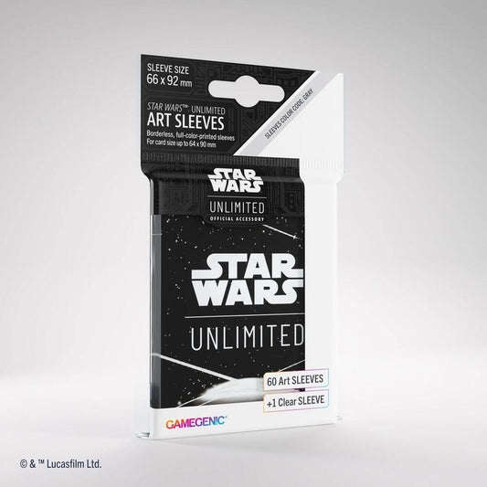 Gamegenic Star Wars: Unlimited Art Sleeve - Card Back White