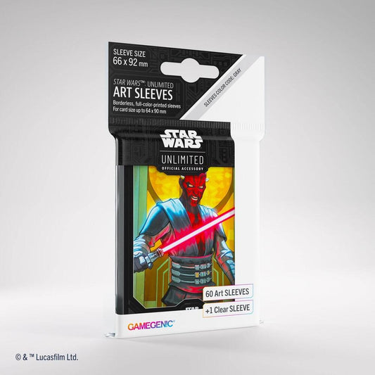 Gamegenic Star Wars: Unlimited Art Sleeve - Darth Maul