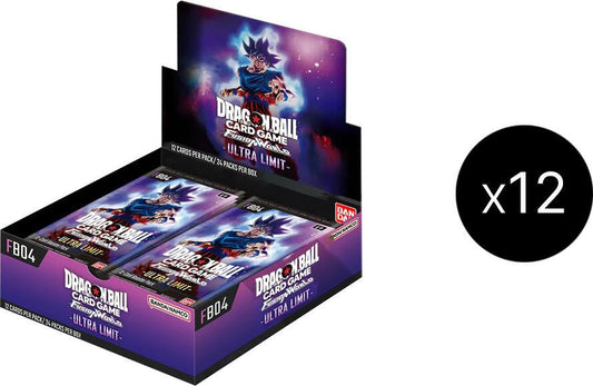 Dragon Ball Super Fusion World: Ultra Limit Booster Box Sealed Case- (FB04)