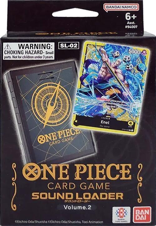 One Piece Card Game - Sound Loader Vol. 2 Enel - BANDAI Collectible Card Loaders