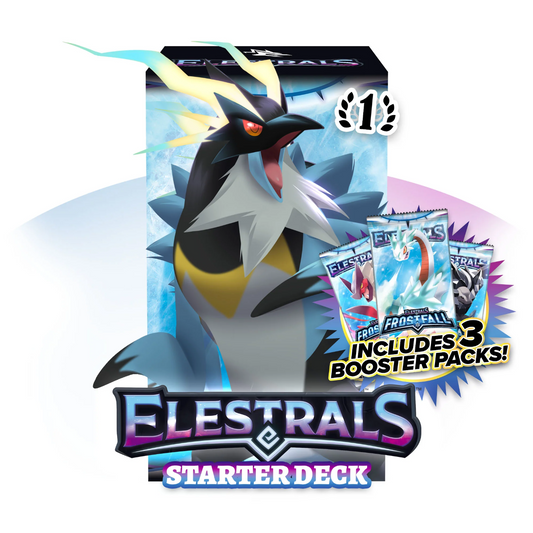 Elestrals: Frostfall Emperowatt Starter Deck with 3 Packs