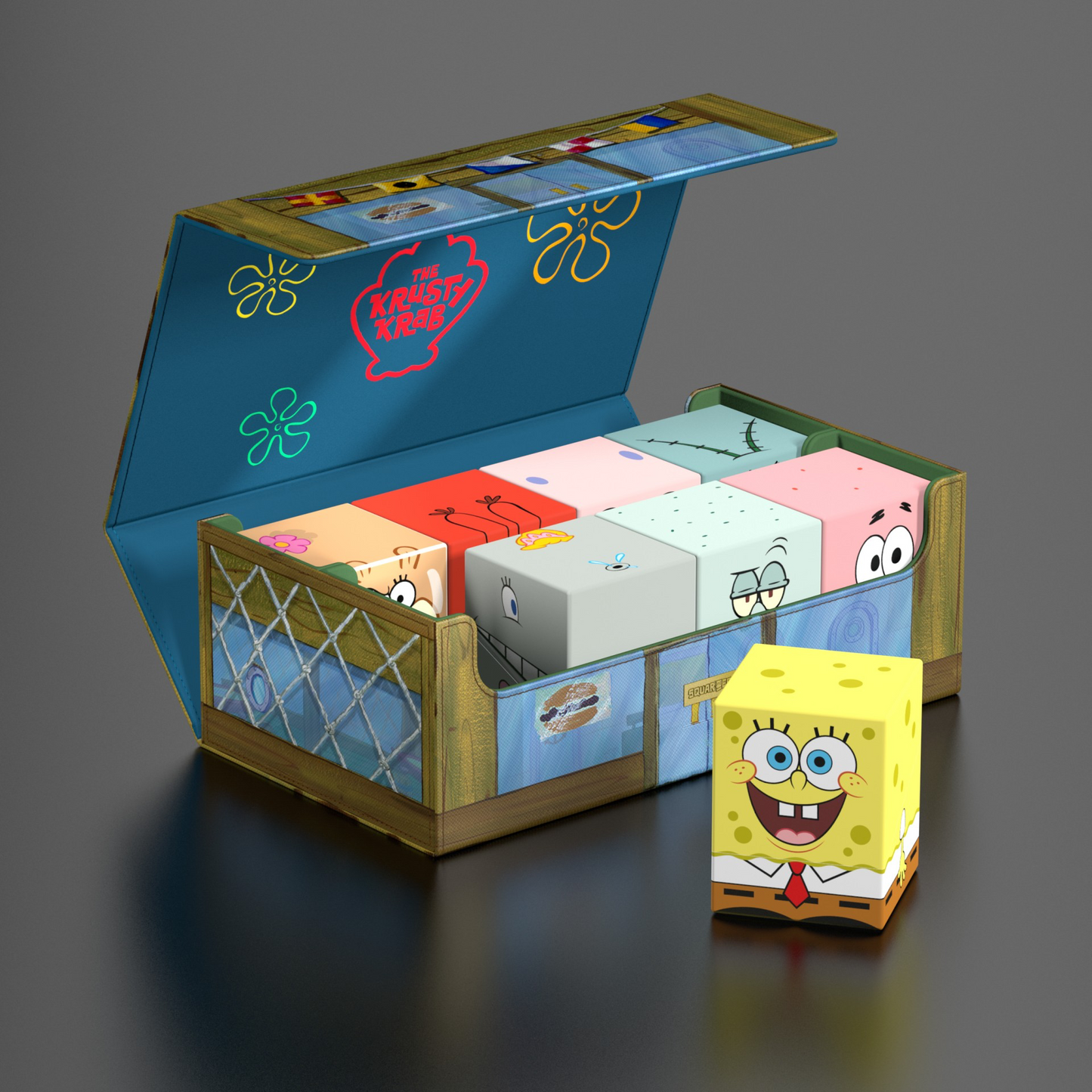 Squaroes: SpongeBob SquarePants - Krusty Krab Collector's Case