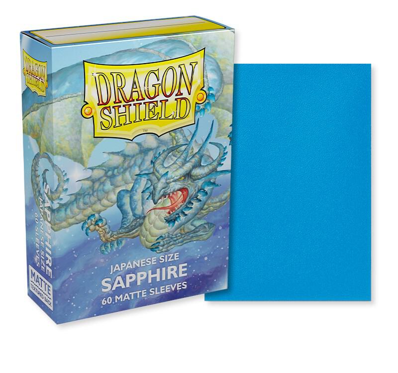 Dragon Shield Matte Japanese Sleeves - Sapphire (60-Pack)