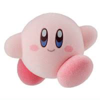 Shokugan Flocky Doll Kirby PuPuPu Kirby Dream Land Doll BOX - (1. Kirby)