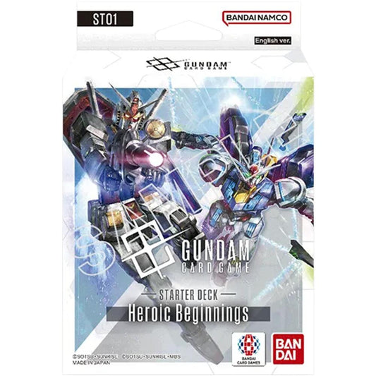 Gundam: Starter Deck 01: Heroic Beginnings (ST01)