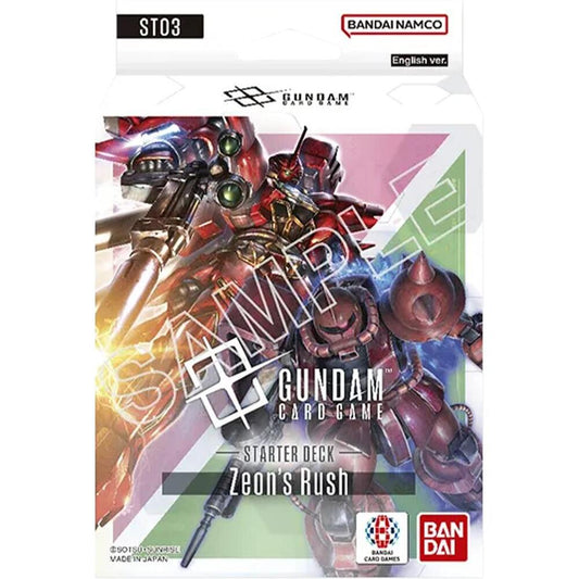 Gundam: Starter Deck 03: Zeon's Rush (ST03)