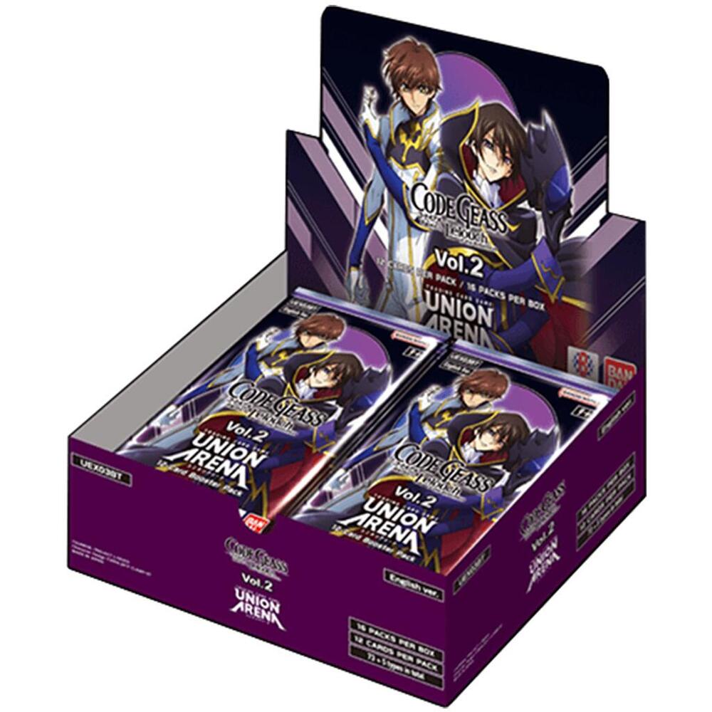Union Arena: Code Geass Vol. 2 Lelouch of the Rebellion Vol.2 Booster Box (UEX03BT)