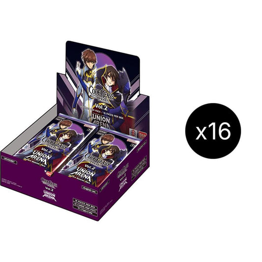 Union Arena: Code Geass Vol. 2 Lelouch of the Rebellion Vol.2 Booster Box Sealed Case (UEX03BT)