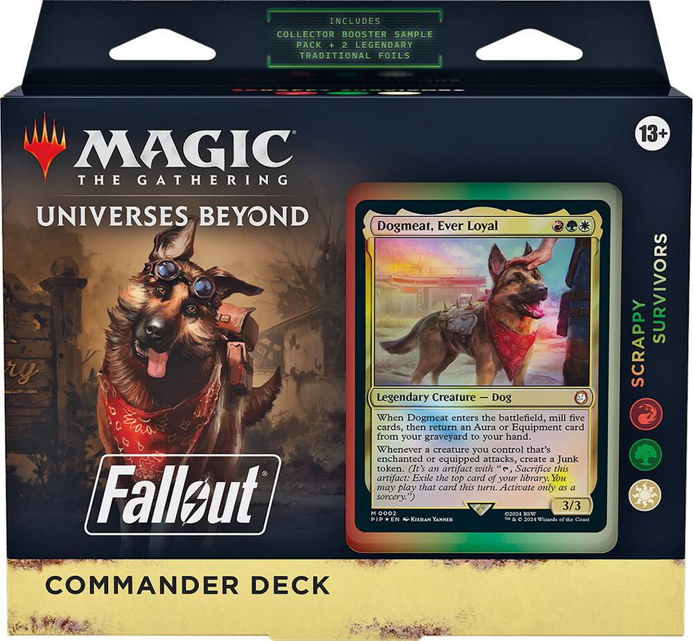Magic: The Gathering: Universes Beyond: Fallout - Scrappy Survivors Commander Deck