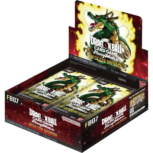 Dragon Ball Fusion World: Wish For Shenron Booster Box - (FB07)