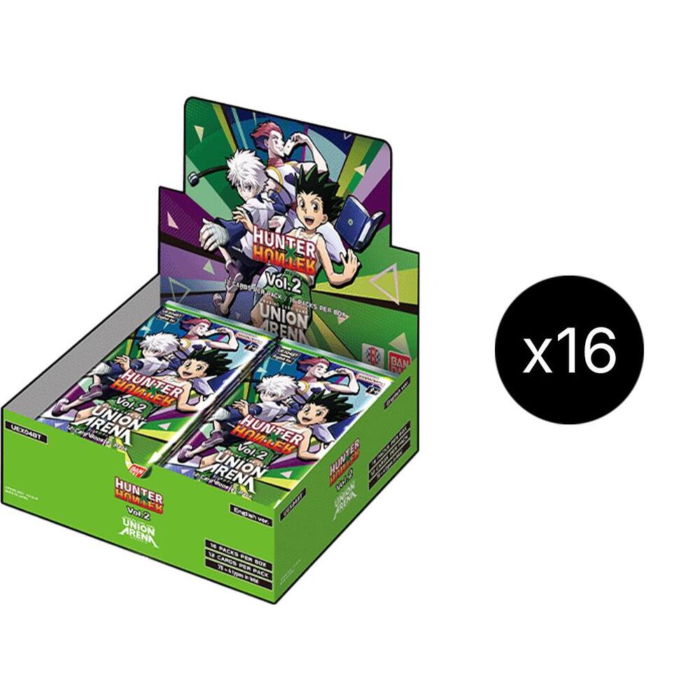 Union Arena: HUNTER X HUNTER Vol.2 Sealed Booster Box Case (UEX04BT)