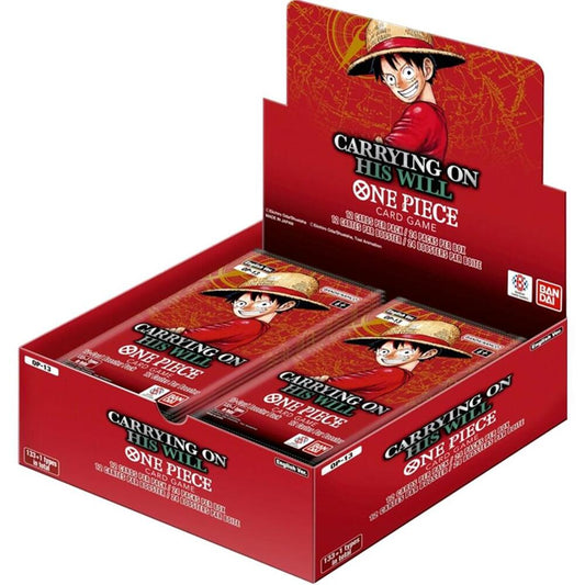 One Piece: Carrying On His Will (OP13) Booster Box