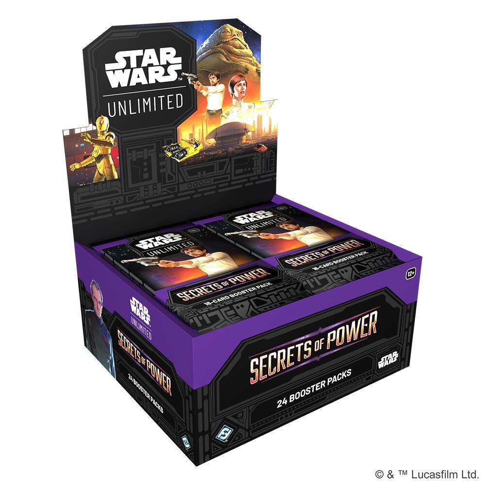 Star Wars Unlimited: Secrets of Power - Booster Display