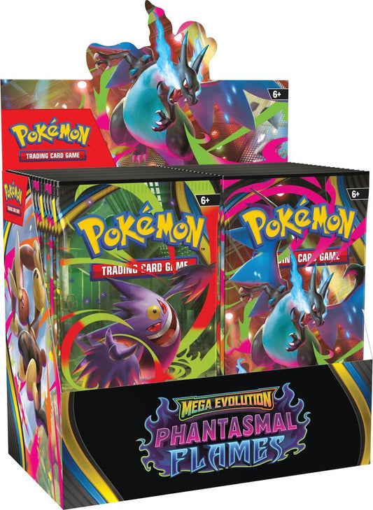 Pokémon: Phantasmal Flames Booster Box - ME02