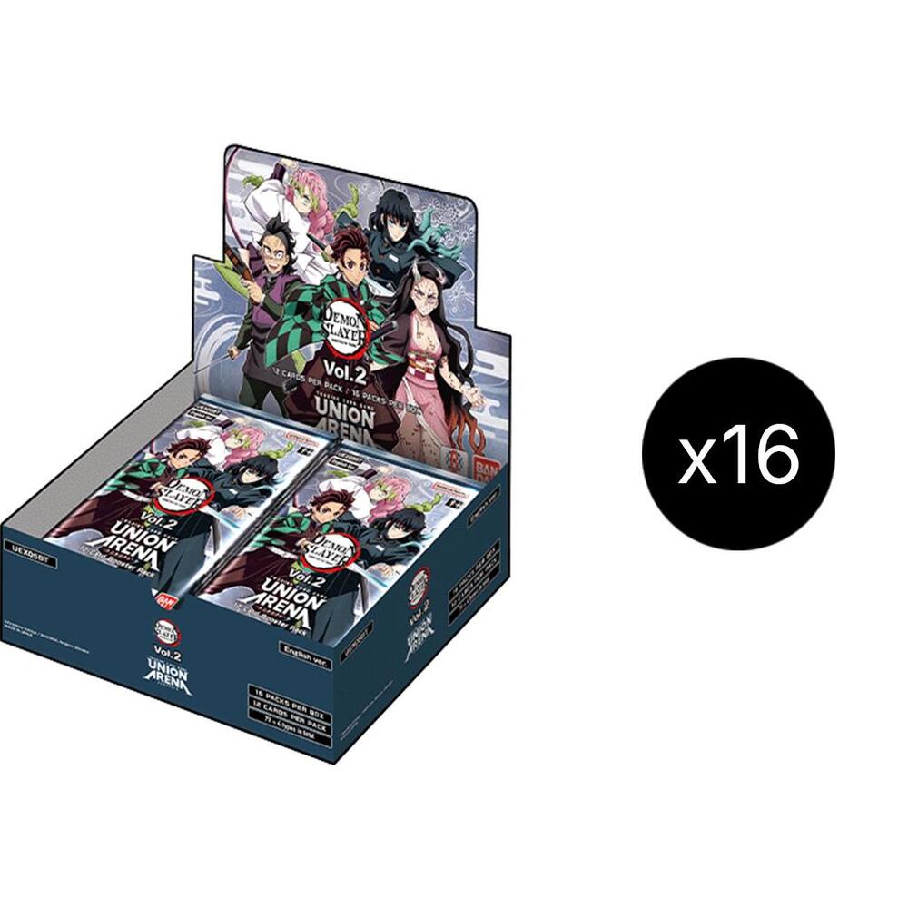 Union Arena: Demon Slayer: Kimetsu no Yaiba Vol.2 (UEX05BT) Booster Box Sealed Case