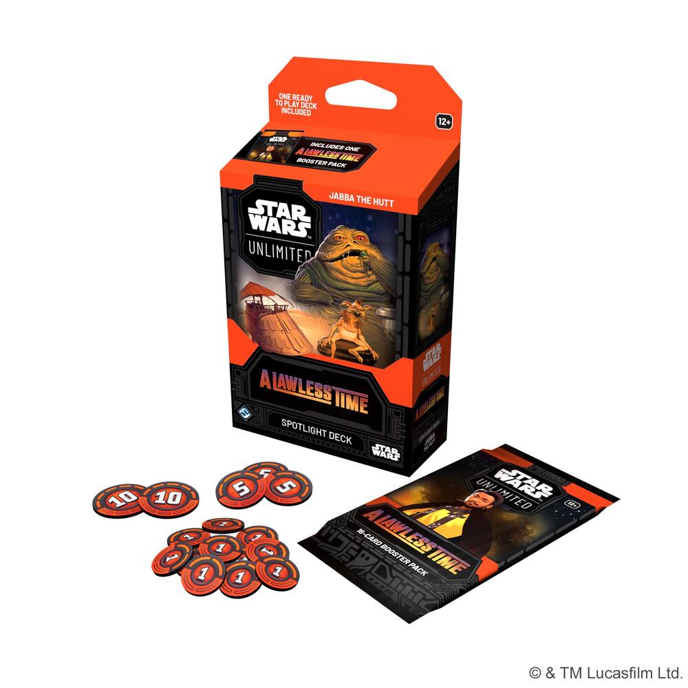 Star Wars Unlimited: Secrets of Power - A Lawless Time - Spotlight Deck: Jabba the Hutt