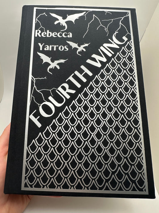 Fourth Wing by Rebecca Yarros: Custom Rebound Hardcover Edition (Empyrean Series)