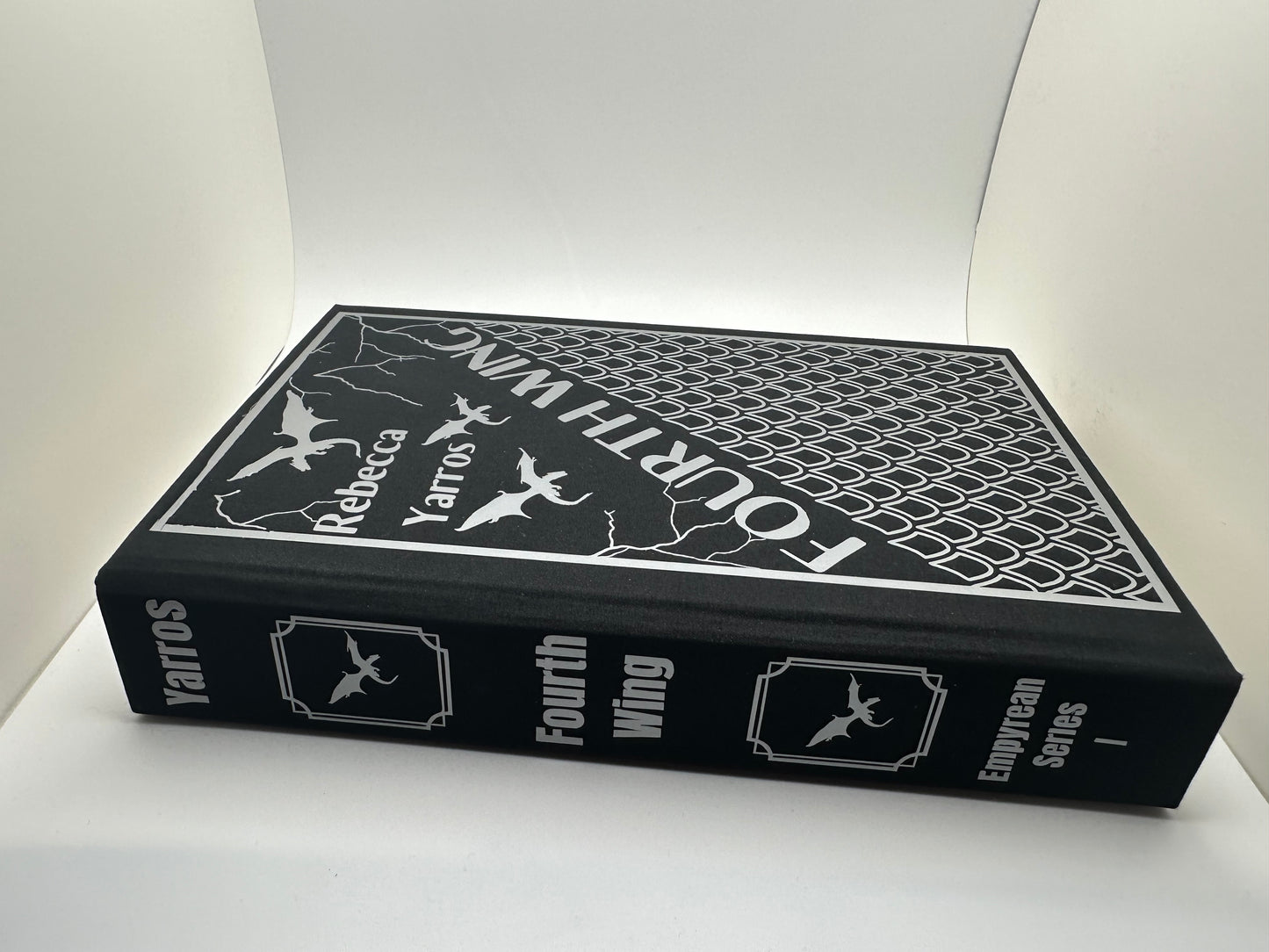 Fourth Wing by Rebecca Yarros: Custom Rebound Hardcover Edition (Empyrean Series)