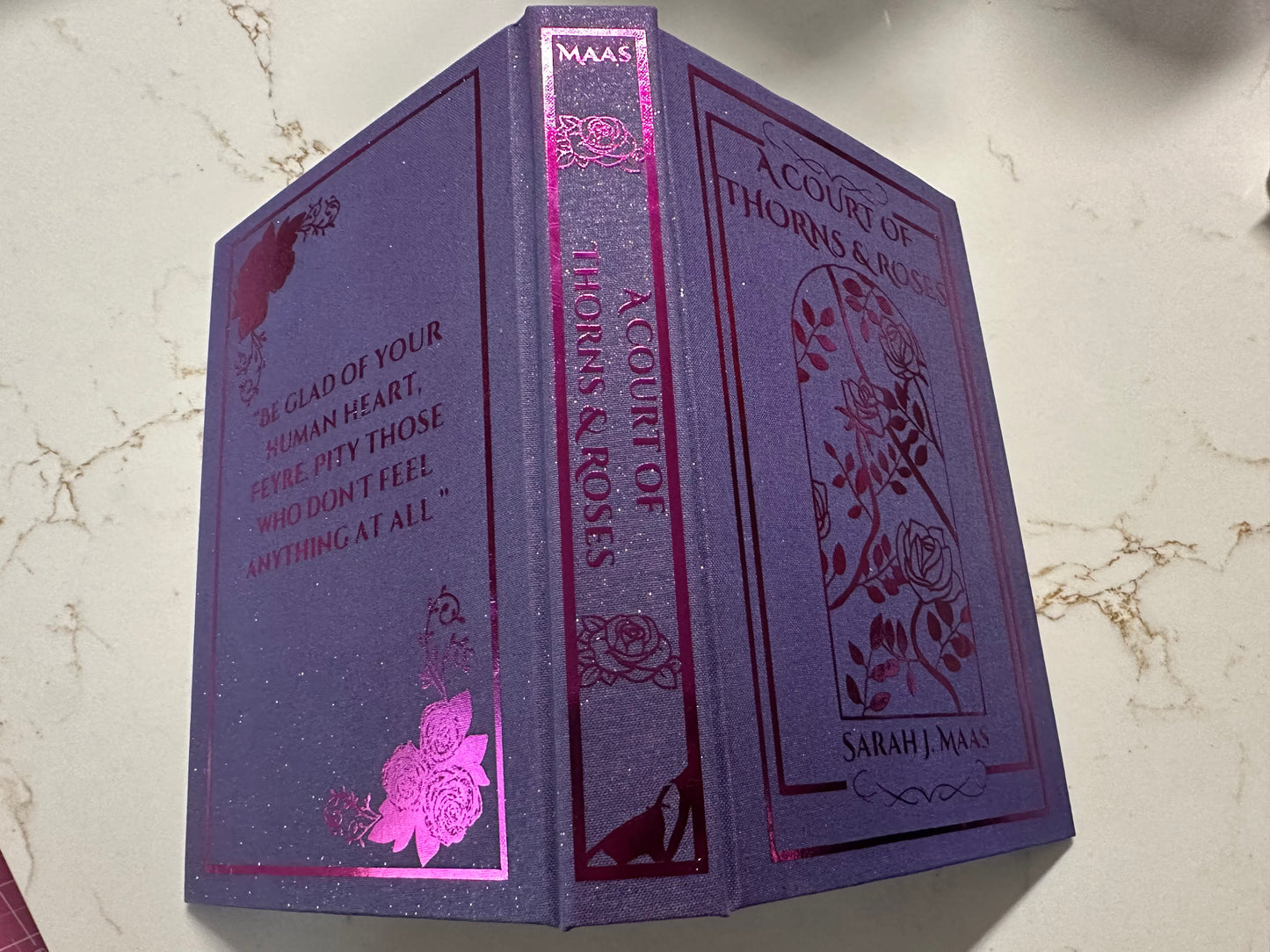A Court of Thorns and Roses: Custom Rebound Hardcover Edition
