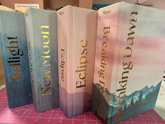 Twilight Saga by Stephanie Meyer: Custom Rebound Hardcover Edition