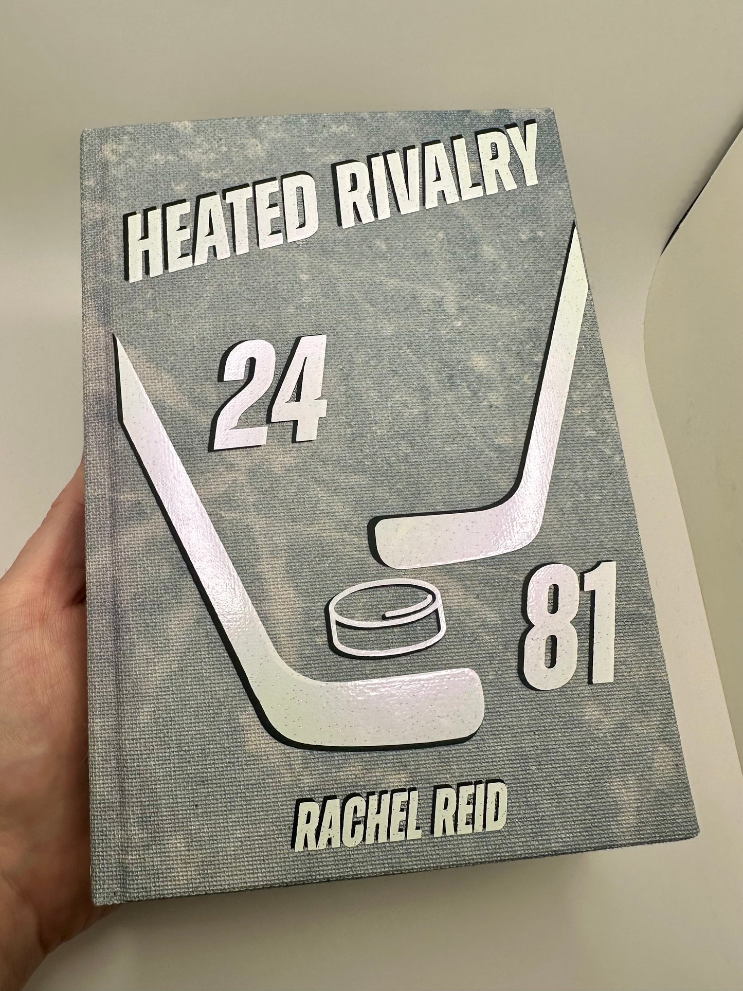 Heated Rivalry by Rachel Reid - Custom Rebind | Rebound Hardcover Edition