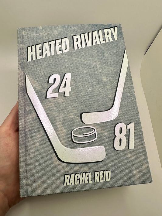 Heated Rivalry by Rachel Reid - Custom Rebind | Rebound Hardcover Edition