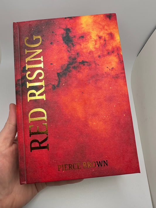 Red Rising by Pierce Brown - Custom Rebind | Rebound Hardcover Edition