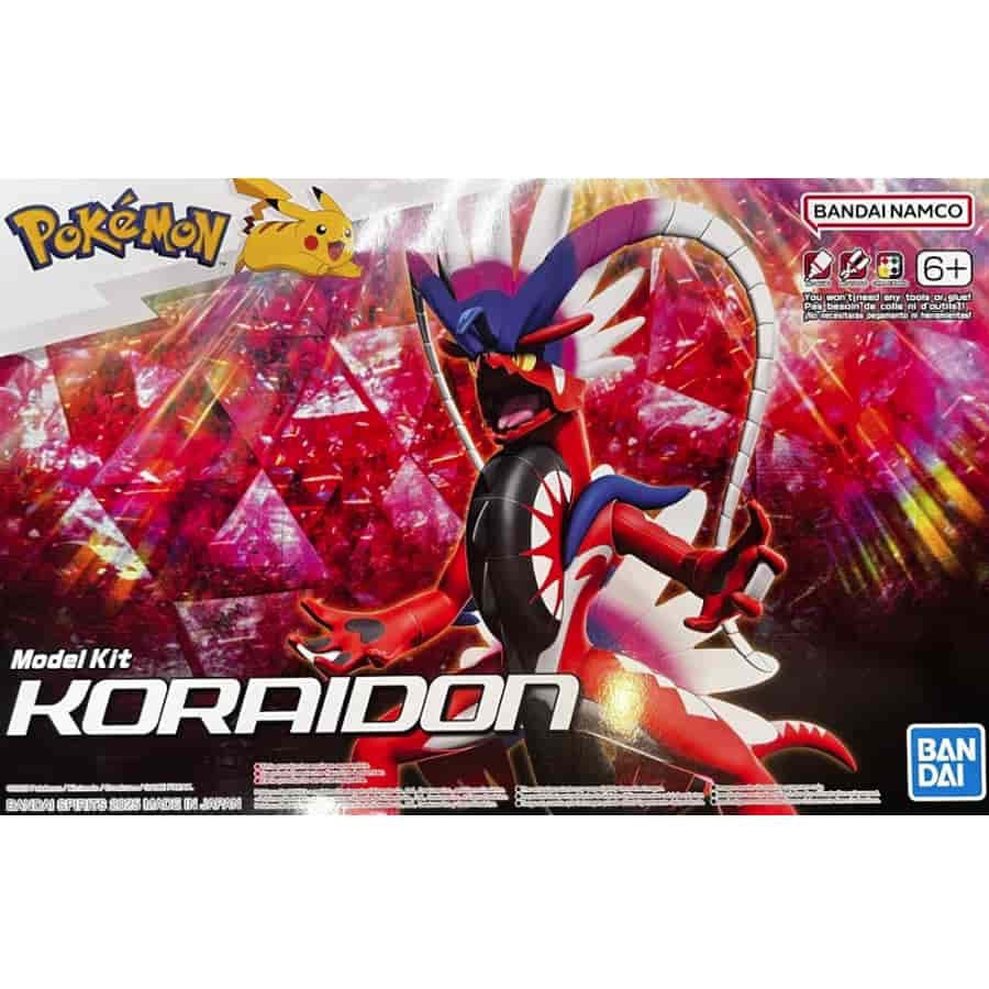 Pokepla: Bandai Hobby: Pokemon Model Kit: Koraidon (Model  60)