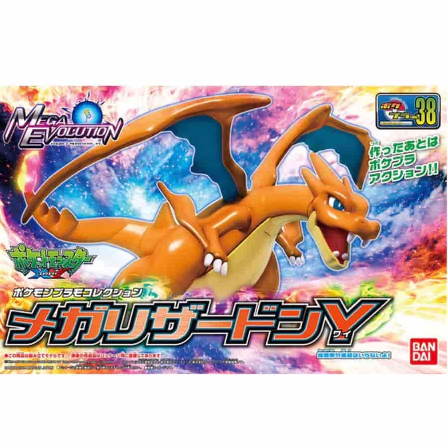 Pokepla: Bandai Hobby: Pokemon Model Kit: Mega Charizard Y