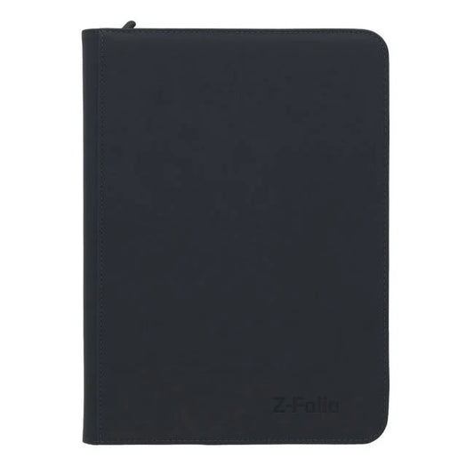 BCW: Z-Folio 9-Pocket LX Album - Toploaders - Black