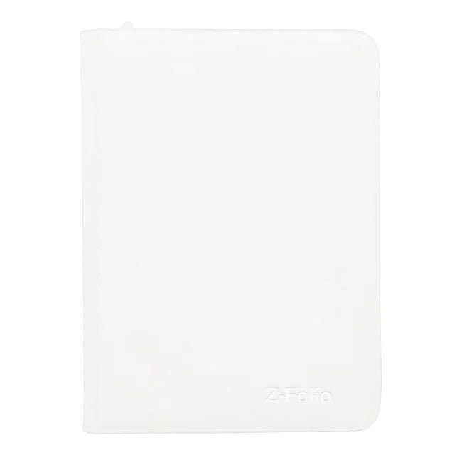 BCW: Z-Folio 9-Pocket LX Album - Toploaders - White