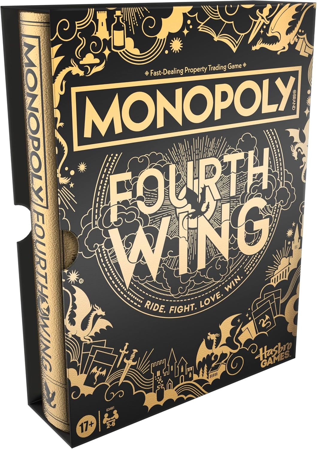 Monopoly: Fourth Wing Board Game