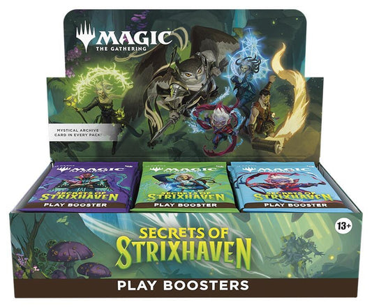 Magic: The Gathering: Secrets of Strixhaven Play Booster Display