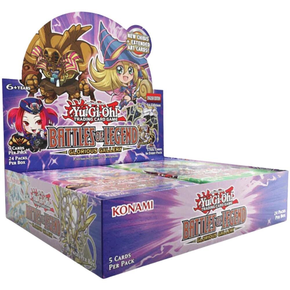 Yu-Gi-Oh!!: Battles of Legend: Glorious Gallery Booster Box [1st Edition]