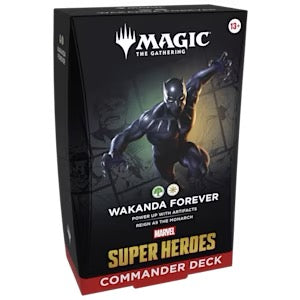 Magic: The Gathering: Marvel Super Heroes Commander Deck - Wakanda Forever