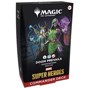 Magic: The Gathering: Marvel Super Heroes Commander Deck -  Doom Prevails