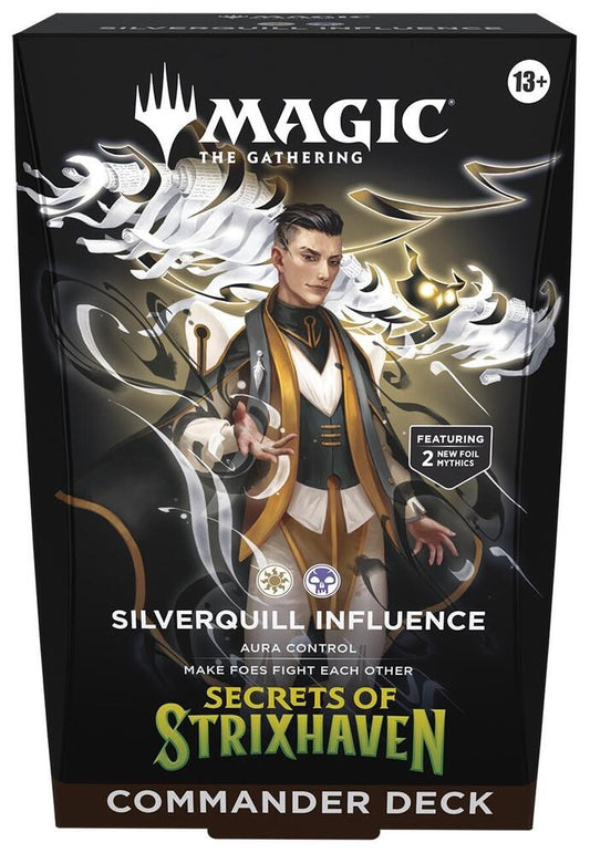 Magic: The Gathering: Secrets of Strixhaven Commander Deck - Silverquill Influence
