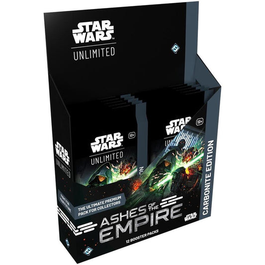 Star Wars Unlimited: Ashes of the Empire Carbonite Edition - Booster Display