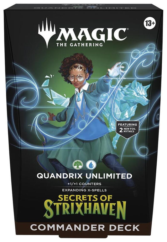Magic: The Gathering: Secrets of Strixhaven Commander Deck - Quandrix Unlimited