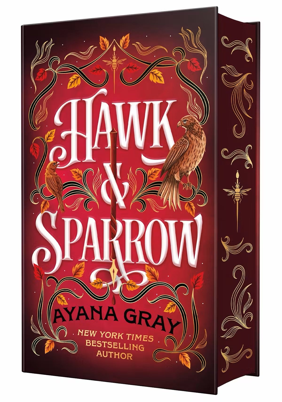 Hawk & Sparrow by Anaya Gray