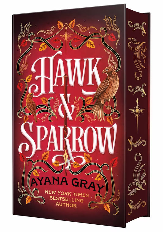 Hawk & Sparrow by Anaya Gray