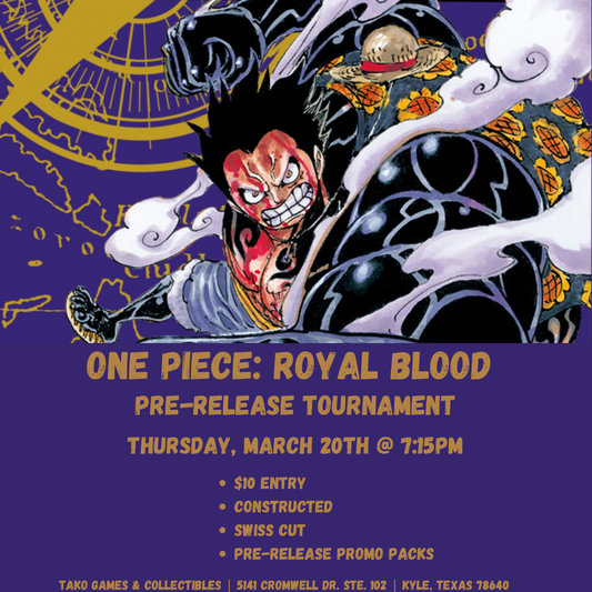 One Piece: Royal Blood Pre-release Tournament (3/20)