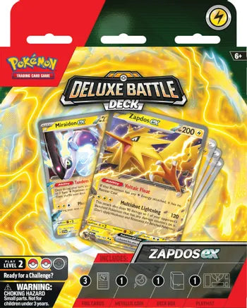 Pokemon: Deluxe Battle Deck Zapdos ex