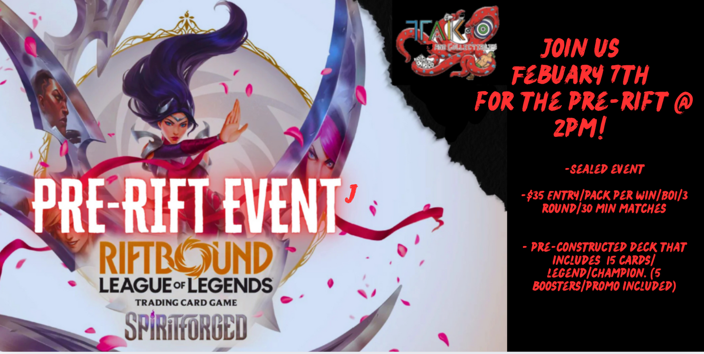 Riftbound: Spiritforged Prerelease