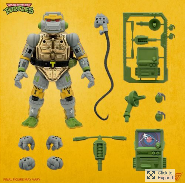 Teenage Mutant Ninja Turtles Ultimates Metalhead 7-Inch Action Figure