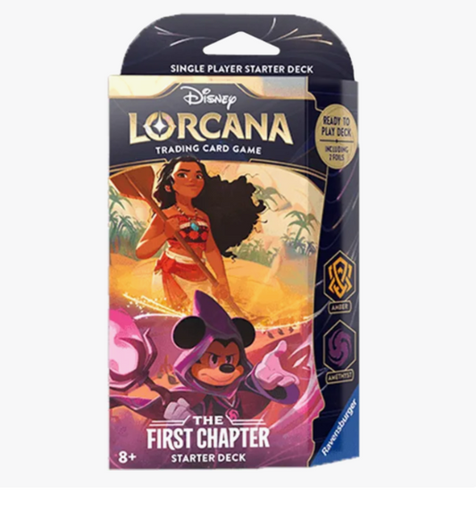 Disney Lorcana: The First Chapter Starter Deck (Amber & Amethyst)